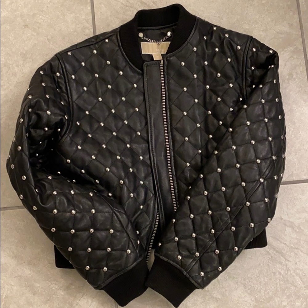 Michael Kors leather jacket